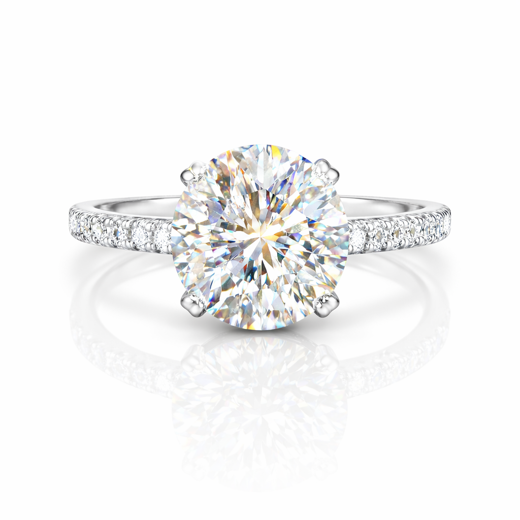 Round Brilliant Solitaire Ring